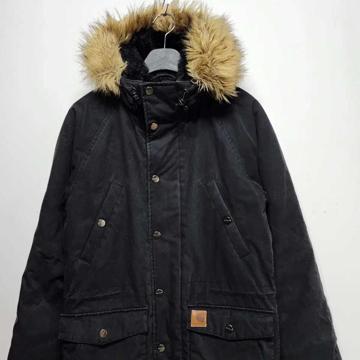 칼하트 CARHARTT 트래커 파카 패딩 점퍼 블랙 XS